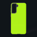 ライムグリーン無地のカラー SAMSUNG GALAXY S21ケース<br><div class="desc">ライムグリーン無地のカラーサムスンギャラクシーS21ケース</div>