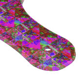 ライムグリーン絵画アジサイ付きガーデンキルト カッティングボード (角)