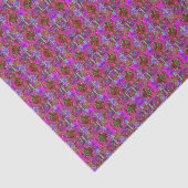 ライムグリーン絵画アジサイ付きガーデンキルト 薄葉紙 (詳細)