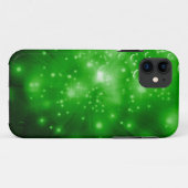 ライムグリーン銀河系バースト Case-Mate iPhoneケース (裏面(横))