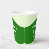 ライムグリーン シトラス テキーラ & ツルム ハッチェット 紙コップ (右)