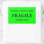 ライムグリーン/ブラック脆性。ハンドル気に付き。 長方形シール (バッグ)