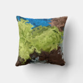 ライムグリーン、ブルー、ブラウン油 クッション (裏面)