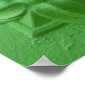 ライムグリーン ポスター (角)