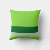ライムグリーン（仕切り線+任意2色） クッション (裏面)
