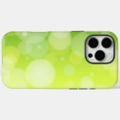 ライムグリーン《写真》ぼけ味(すべての電話) Case-Mate iPhoneケース (裏面 (横))