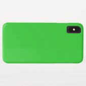 ライムグリーンiPhone XS Maxケース Case-Mate iPhoneケース (裏面(横))