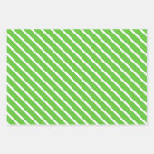 ライムグリーンTレックス恐竜 ラッピングペーパーシート (正面3)