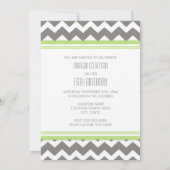 ライムグレーフォト16thバースデーパーティ招待状 招待状 (裏面)