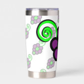 ライムグレープブランドマーチ | 保温保冷タンブラー (正面)