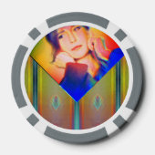 ライムグローファッショニスタ ポーカーチップ (裏面)