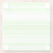 ライムストライプ ガラスコースター (裏面)