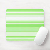 ライムストライプ マウスパッド (マウス)