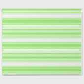ライムストライプ ラッピングペーパー (フラット)