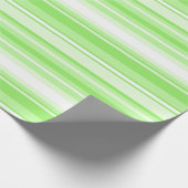 ライムストライプ ラッピングペーパー (角)
