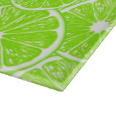 ライムスライスのパターン カッティングボード (角)