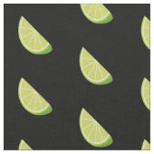 ライムスライスパターン ファブリック (クローズアップ)