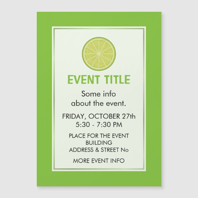 ライムスライス (正面)