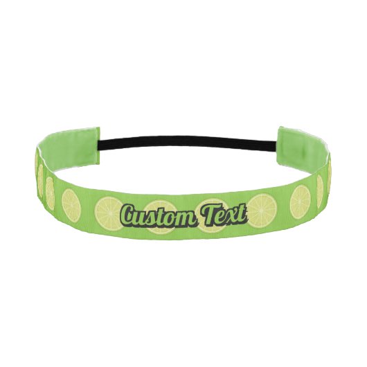 ライムスライス アスレチックヘッドバンド (正面)