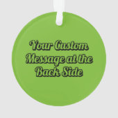 ライムスライス オーナメント (裏面)