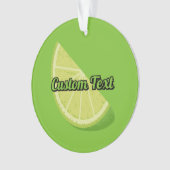 ライムスライス オーナメント (正面)