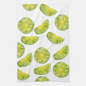 ライムスライス キッチンタオル (縦)
