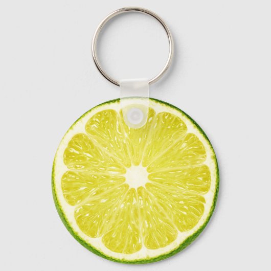 ライムスライス キーホルダー (正面)