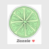 ライムスライス シール (シート)