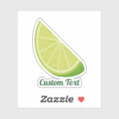 ライムスライス シール (シート)