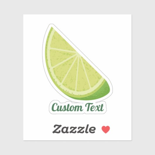 ライムスライス シール (シート)