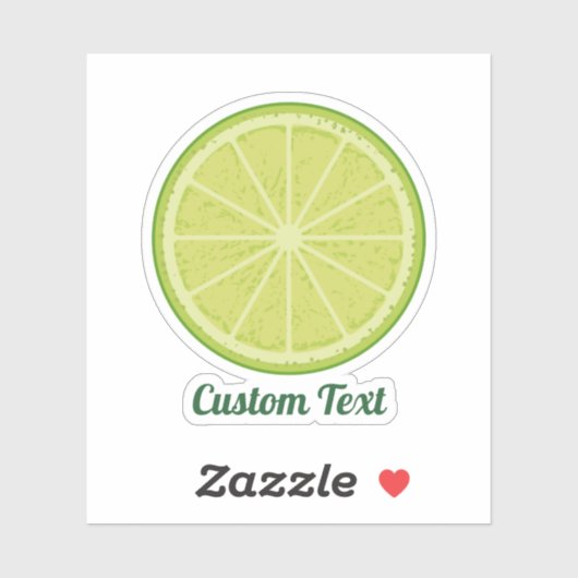 ライムスライス シール (シート)