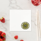 ライムスライス スタンダードカクテルナプキン (インサイチュ)