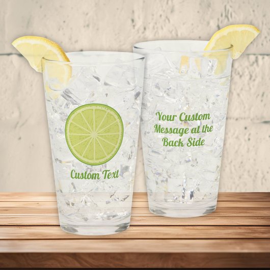 ライムスライス タンブラーグラス