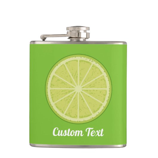 ライムスライス フラスク (正面)