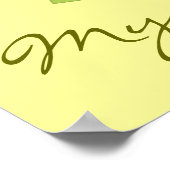 ライムスライス ポスター (角)