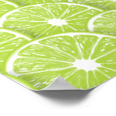 ライムスライス ポスター (角)