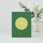 ライムスライス ポストカード (スタンド正面)