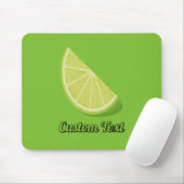 ライムスライス マウスパッド (マウス)