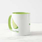 ライムスライス マグカップ (正面左)