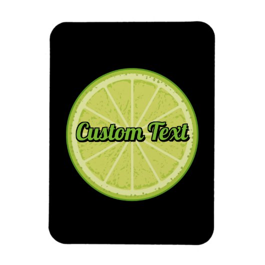 ライムスライス マグネット (縦)