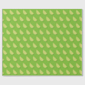 ライムスライス ラッピングペーパー (フラット)