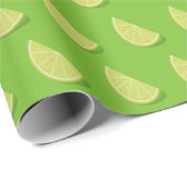 ライムスライス ラッピングペーパー (ロールコーナー)