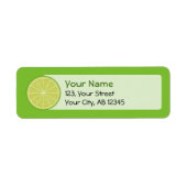 ライムスライス ラベル (正面)