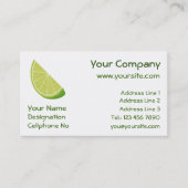 ライムスライス 名刺 (正面)