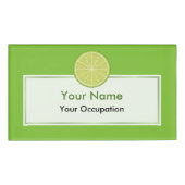 ライムスライス 名札 (正面)