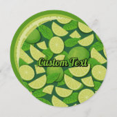 ライムスライス 招待状 (正面/裏面)