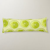 ライムスライス(淡い黄色) ボディピロー (裏面)