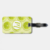 ライムスライス(淡い黄色) ラゲッジタグ (裏面横)