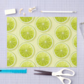 ライムスライス(淡い黄色) 薄葉紙 (クラフト)