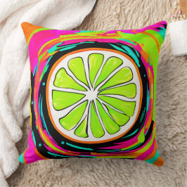 ライムスライポップ・アートのスアート クッション